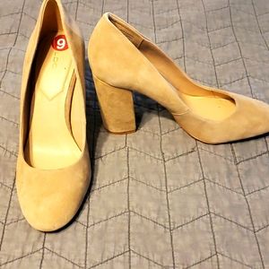 Aldo block heel shoes size 9